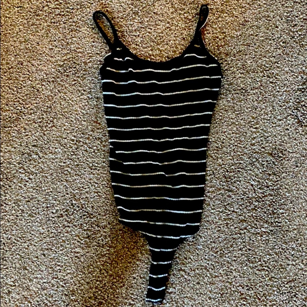 By Together black and white bodysuit